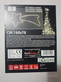 Addobbi Natale. Stella cometa da esterno