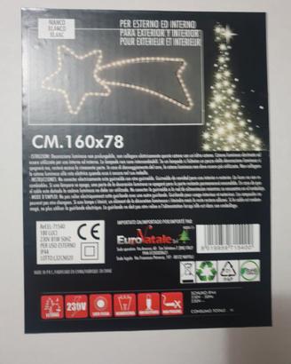 Addobbi Natale. Stella cometa da esterno