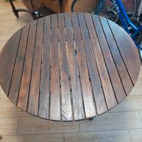 tavolo e sedie in ferro battuto 