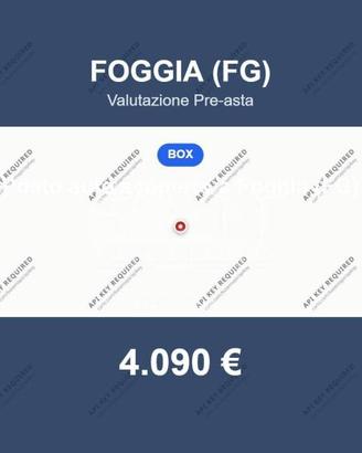 Immobile in asta di 13 m² a Foggia