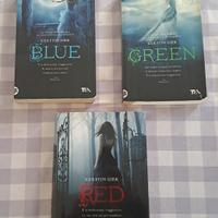 Red, Blue, Green trilogia libri