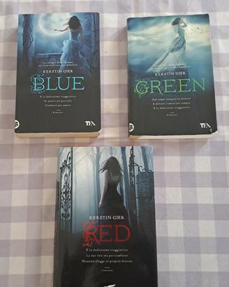 Red, Blue, Green trilogia libri