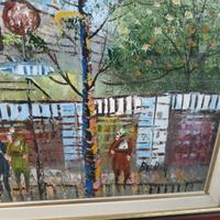 Burnett quadro olio su tela