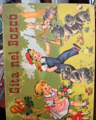 "GITA NEL BOSCO" - Libro illustrato per bambini d'