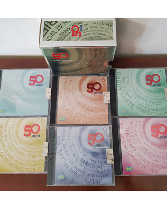 Cofanetto 50 ANNI DI MUSICA INTERNAZIONALE 6 CD