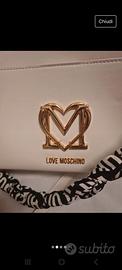 borsa moschino bianca 