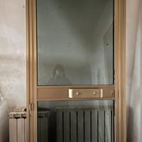 Porta a vetro in alluminio