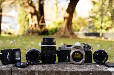 Kit Analogico Completo Nikon FM (Prima Foggia)