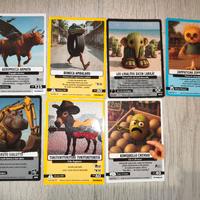 7 card Brainrot serie ALPHA numeri in descrizione