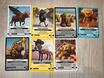 7 card Brainrot serie ALPHA numeri in descrizione