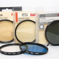 HOYA HAMA 5 FILTRI 72mm per Fotografia Colori B/N