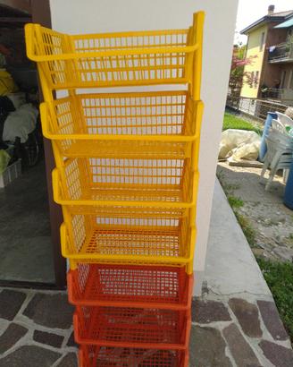 cestelli di plastica 