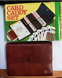 Card Caddy Set - Doppio Mazzo Di Carte Da Poker.