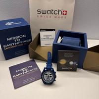 Omega Swatch Mission to earthphase MOONSHINE GOLD