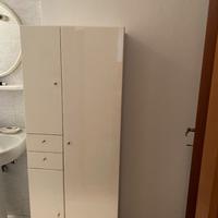 ✨ Mobile bagno / multiuso bianco lucido – PERFETTO