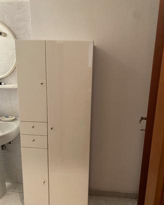 ✨ Mobile bagno / multiuso bianco lucido – PERFETTO