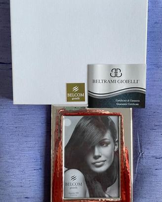 Cornice argento Beltrami cm 13x17