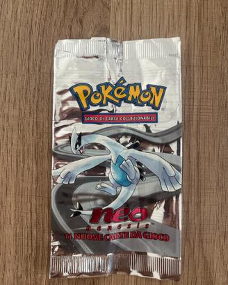 Pokemon - Set Neo Genesis bustina vuota 2001 ITA