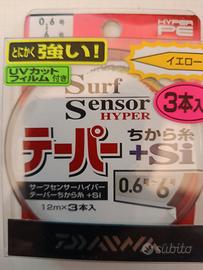 shock leader conico in Pe Daiwa surf sensor