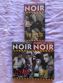 Lotto 6 VHS Rassegna Cinema NOIR
