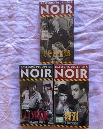 Lotto 6 VHS Rassegna Cinema NOIR
