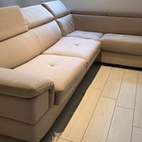 Divano letto matrimoniale con chaise longue