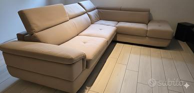 Divano letto matrimoniale con chaise longue