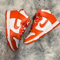 Nike Dunk High arancione/bianco - Tg.39