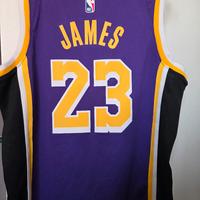 canotta los angeles lakers nike