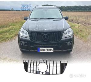 GRIGLIA PER MERCEDES M ML W164 08-11 LOOK AMG NERO