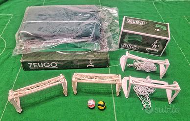 Subbuteo Zeugo lotto campo, porte e palle