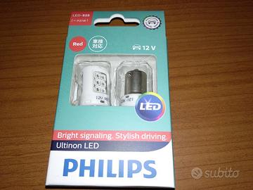 Coppia P21W PHILIPS Ultinon LED luce retromarcia