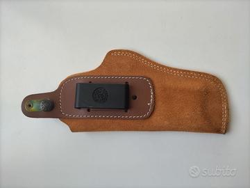 Fondina in camoscio bi mano Vega Holster
