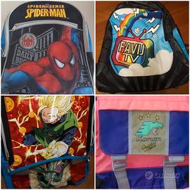 Zaini , Trolley,  Valige , con serigrafie varie 
