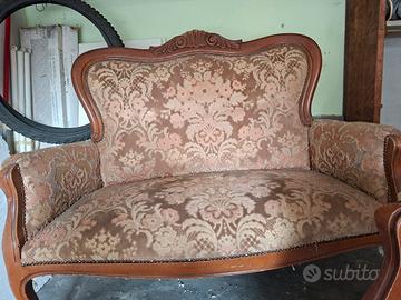 salotto completo stile Luigi Filippo