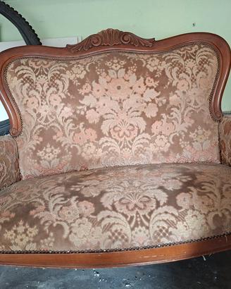 salotto completo stile Luigi Filippo