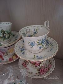 servito porcellana royal albert  da the caffe