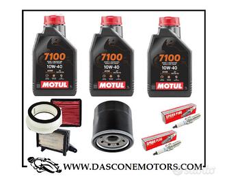 TAGLIANDO TMAX 560 MOTUL 7100 10W40 CON CANDELE