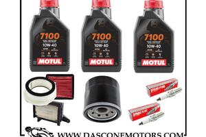 TAGLIANDO TMAX 560 MOTUL 7100 10W40 CON CANDELE