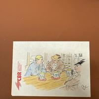 Disegno su carta Roberto Raviola Magnus