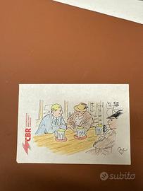 Disegno su carta Roberto Raviola Magnus