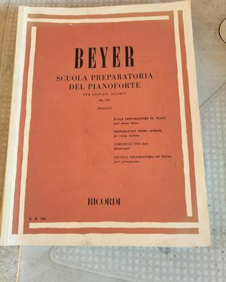Beyer Scuola preparatoria per pianoforte - Ricordi