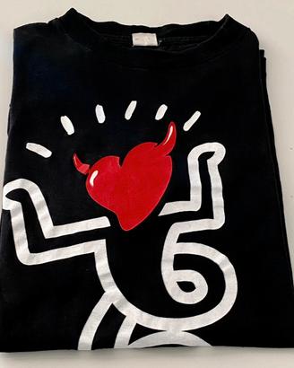 Litfiba 1995 Spirito Tour T- Shirt Piero Pelù Art
