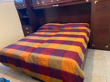 cameretta completa stile marinaro legno mogano