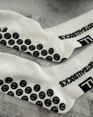 Calzini antiscivolo calcio bianchi