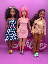 Barbue Mattel 2015/17 lotto 3 barbue Curvy