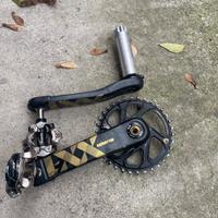 Guarnitura Sram  xx1 gold Dub Boost pedivelle 170