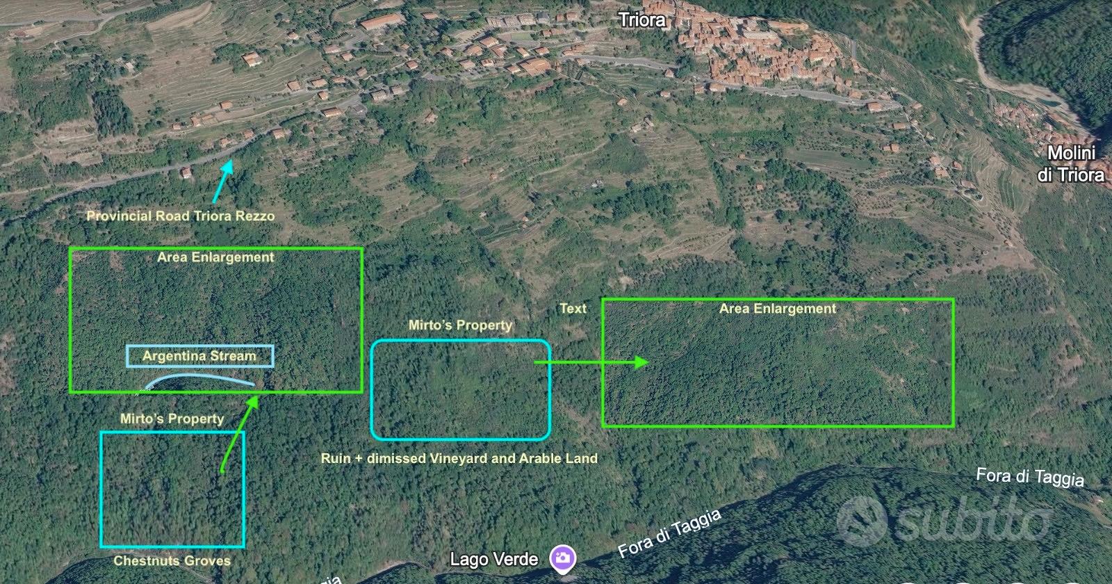 Terreni coltivabili+Lotto Edificabile Alpi Liguri - Vista 2