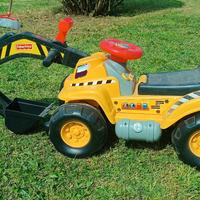 Escavatore con vano portaoggetti Fisher Price 