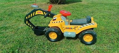 Escavatore con vano portaoggetti Fisher Price 